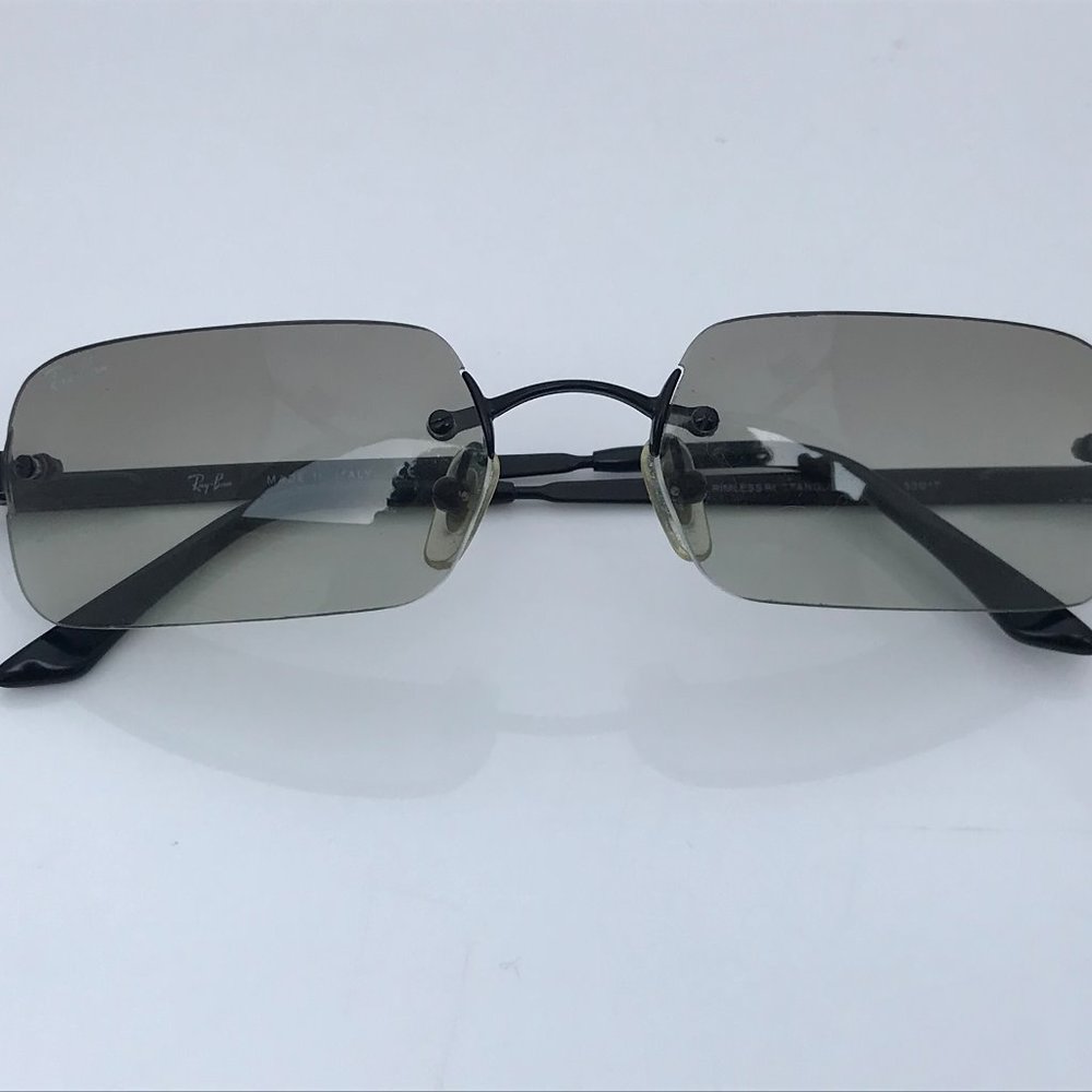Ray-Ban Sunglasses Rimless Rectangle RB3192 006/11 - Picture 1 of 8